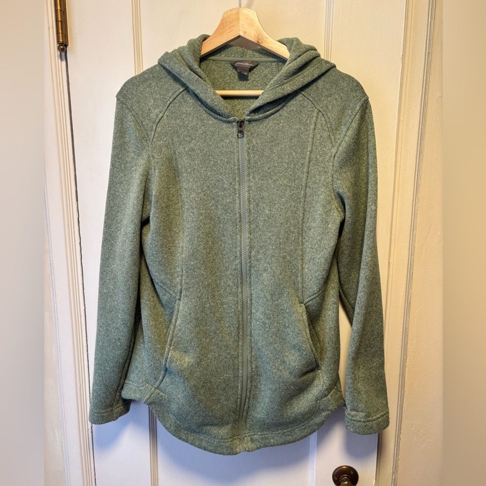 Eddie Bauer Sage Green Hooded Jacket